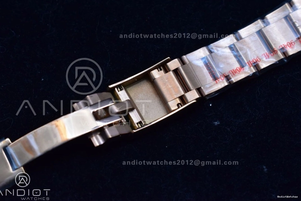 on 1:1 Edition A Ceramic II Bracelet RG TopPick GMF YachtMaster 116685 RG Blue Best 1223 0406